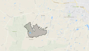 Mt Canobolas, near Orange NSW, fire map