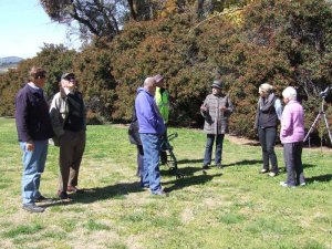 Orange Tidy Towns Committee visit, Sept 2015